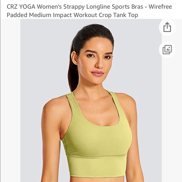 Other - amazon longline sports bra